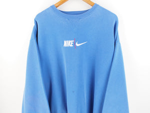 VINTAGE NIKE EMBROIDERED CREWNECK - XXL