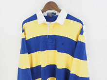 Load image into Gallery viewer, VINTAGE RALPH LAUREN STRIPED RUGY JUMPER - XL
