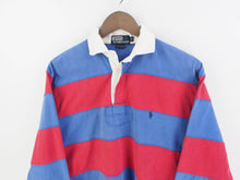 Load image into Gallery viewer, VINTAGE RALPH LAUREN STRIPED RUGBY JUMPER - M
