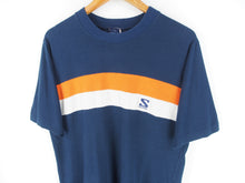 Load image into Gallery viewer, VINTAGE SALOMON STRIPE T SHIRT - L
