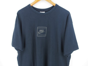 VINTAGE NIKE BOX LOGO T SHIRT - XL