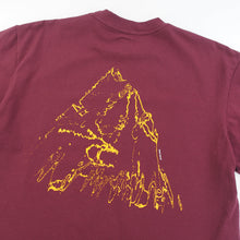 Load image into Gallery viewer, TRIAX 'RIVER' TECHNICAL T SHIRT - BURGUNDY
