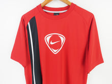 Load image into Gallery viewer, VINTAGE NIKE STRIPE ATHLETIC T SHIRT - L
