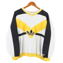 Load image into Gallery viewer, VINTAGE 80's ADIDAS TREFOIL CREWNECK - L

