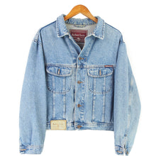 Load image into Gallery viewer, VINTAGE MARLBORO BOXY DENIM JACKET - M
