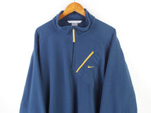 Load image into Gallery viewer, VINTAGE NIKE SWOOSH FLEECE 1/4 ZIP - XXL
