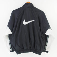 Load image into Gallery viewer, VINTAGE NIKE BGI SWOOSH WINDBREAKER - WMNS S/M
