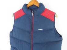 Load image into Gallery viewer, VINTAGE NIKE SWOOSH PUFFER VEST - M
