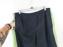 Load image into Gallery viewer, VINTAGE NIKE STRIPE SWOOSH SHORTS - L

