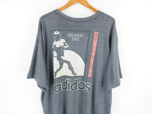 Load image into Gallery viewer, VINTAGE RARE 80&#39;s ADIDAS OLYMPIC GRAPHIC T SHIRT - XL
