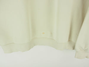VINTAGE NIKE SWOOSH CREAM CREWNECK - XL
