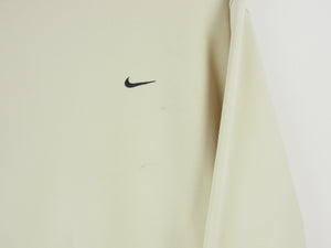 VINTAGE NIKE SWOOSH CREAM CREWNECK - XL