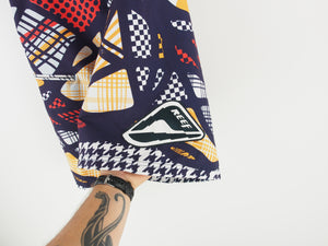 VINTAGE Y2K REEF ABSTRACT BOARDIES - 32'