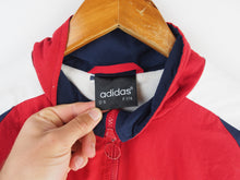 Load image into Gallery viewer, VINTAGE ADIDAS TREFOIL LINED WINDBREAKER - L
