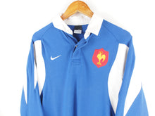 Load image into Gallery viewer, VINTAGE NIKE FRANCE RUGBY POLO JUMPER - S
