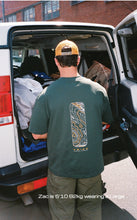 Load image into Gallery viewer, TRIAX "TRAIL' TECHNICAL GRAPHIC T SHIRT - GREEN
